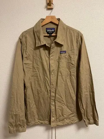 patagonia 베이지 긴팔 셔츠 M