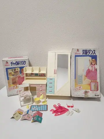 리카짱 차일드 데스크 의류 댄스 공부 책상 서랍장 패밀리 가구