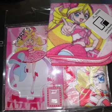 프리큐어 큐어 아이돌 미니 타월 사쿠라 우타 손수건 아크릴 스탠드