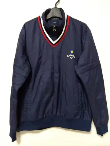 캘러웨이 네이비 V넥 자켓