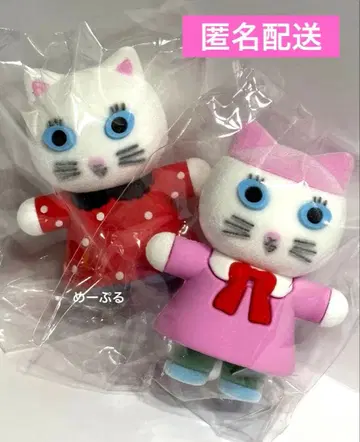 흰 고양이와 친구들 피규어 컬렉션 [ 흰 고양이 ] [ 시크릿 ]