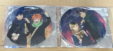 하이큐 코스모 월드 스탬프 랠리 혜택 빅 캔 배지 카라스노 네코마