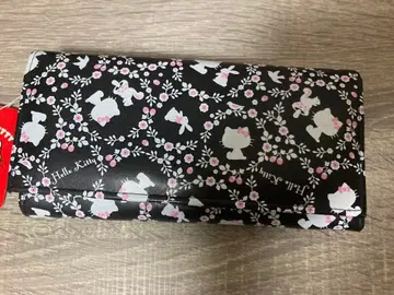 Hello Kitty 꽃무늬 장지갑