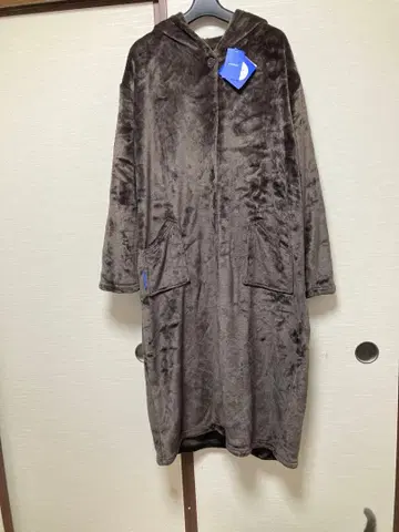 mofua 프리미엄 극세사 착용 담요 룸웨어 M 사이즈