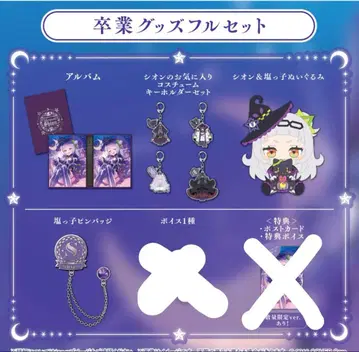 보라색 시온 졸업 굿즈