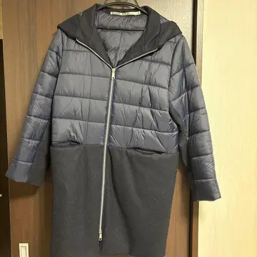 NIKO AND - 네이비 배색 충전솜 다운 자켓 사이즈 4