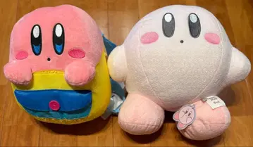 커비 봉제 인형 백팩 세트