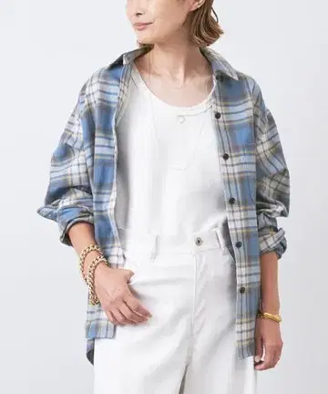 Deuxieme Classe 체크 플란넬 셔츠