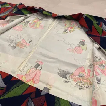 다이쇼 로망 쇼와 레트로 앤티크 겉옷 기모노 도행 화양절충 리메이크