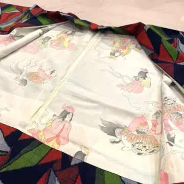 다이쇼 로망 쇼와 레트로 앤티크 겉옷 기모노 도행 화양절충 리메이크