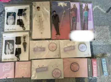 SEVENTEEN 공식 랜덤 굿즈 상품 여러 가지