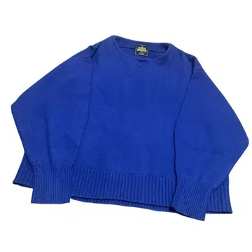 어반 리서치 해밀턴 울 보트넥 풀오버 M 블루 계열 모 80%