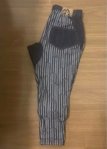 FRAPBOIS CIRCUS 스트라이프 데님 팬츠