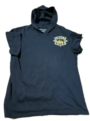 MARVEL GHOST RIDER(고스트 라이더) 반팔 후드 맨투맨