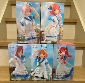 5등분의 신부 마린룩 피규어 5자매