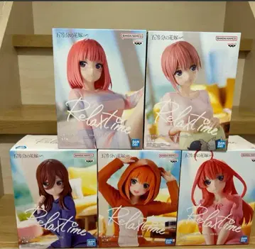 5등분의 신부 Relaxtime 릴랙스 타임 5인 세트