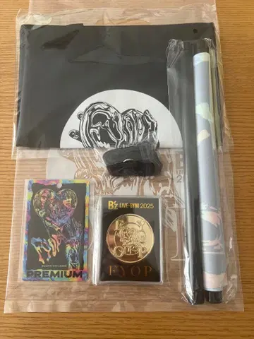B'z Premium석 굿즈