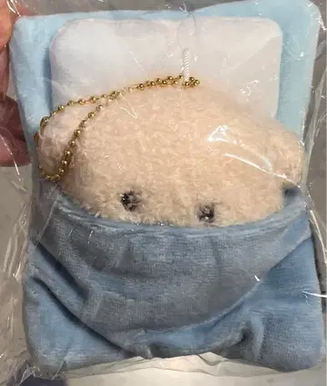 이시요와짱 이불 패스 케이스 마스코트 봉제 인형 키체인