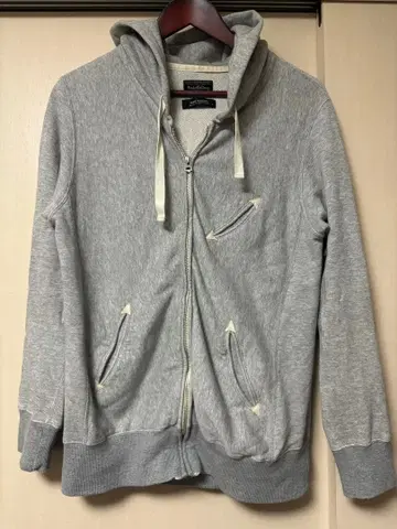 루드 갤러리 후드티 그레이 크레센트 포켓 사이즈 4