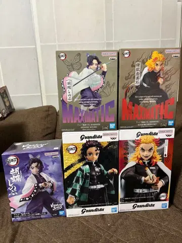 귀멸의 칼날 피규어 5세트