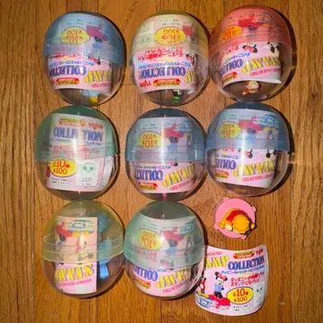 디즈니 캐릭터 스탬프 컬렉션 9종 세트