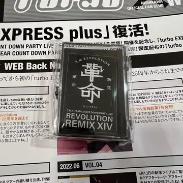 T.M.Revolution 이어폰 핀 배지 핀 배치 오사카