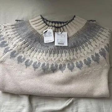 Herlipto Heart Fair Isle Knit Mini Dress