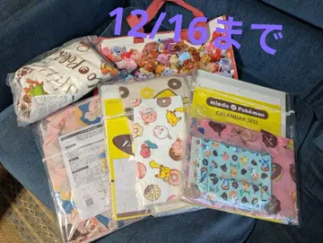 포켓몬 캐릭터 굿즈 세트