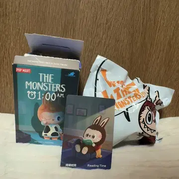 POP MART THE MONSTERS Reading Time 피규어