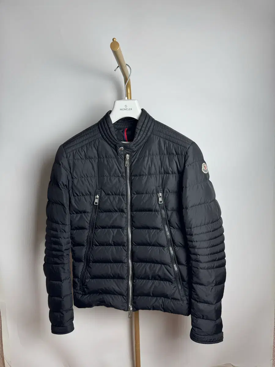 (Genuine/2size) Moncler Amiot Biker Jacket