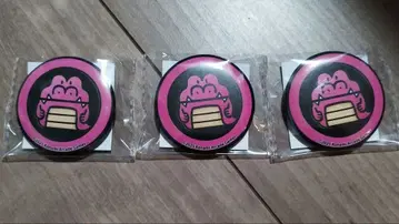 오레카 복권 제1장 자리가타 캔뱃지 3개 세트