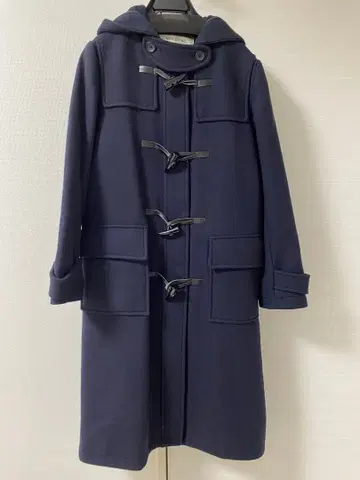 롱 후드 부착 더플 코트 내추럴 뷰티 베이직