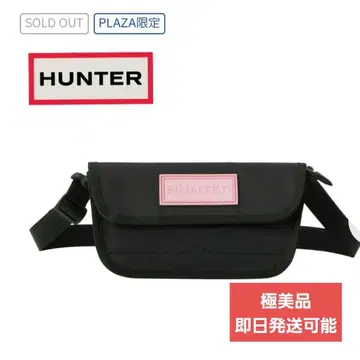 헌터 플라자 한정판 핑크 숄더백 미니 HUNTER