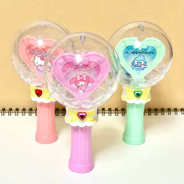 산리오친구들 캡슐 스틱 가챠 산리오 응원봉 마이멜로디 한교동