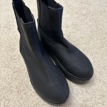 여성용 JaVa. 블랙 사이드 고어 부츠 통굽