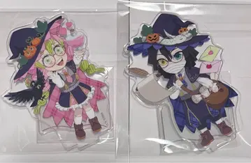 귀멸의 칼날 할로윈 아크릴 스탠드 이구로 칸로지