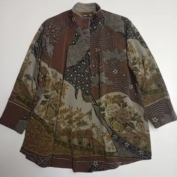 겨울용 시선당 크레이프 원단 이중 겉옷