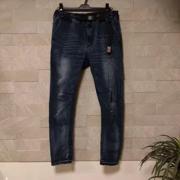 The Duffer 슬림핏 데님 M 다크 블루