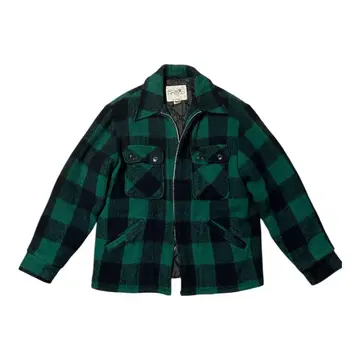 80년대 USA제 폭스 스냅 버팔로 체크 울 자켓