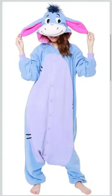 이요르 인형옷 파자마 성인용