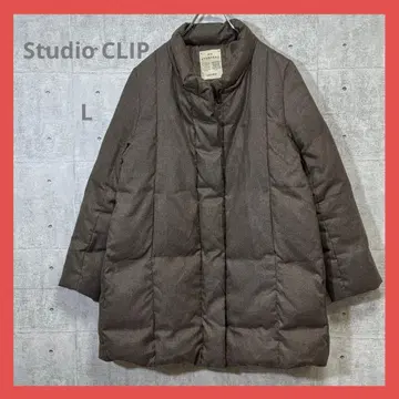 Studio CLIP 스튜디오 클립 [ L ] 브라운 다운 자켓