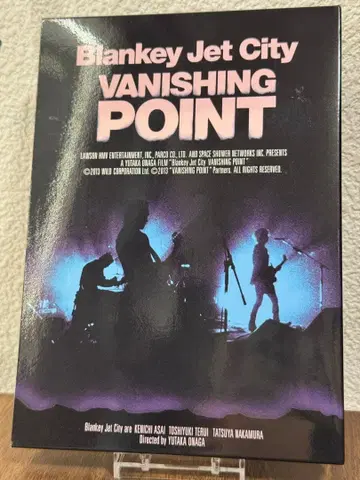 Blankey Jet City VANISHING POINT 초회 한정판