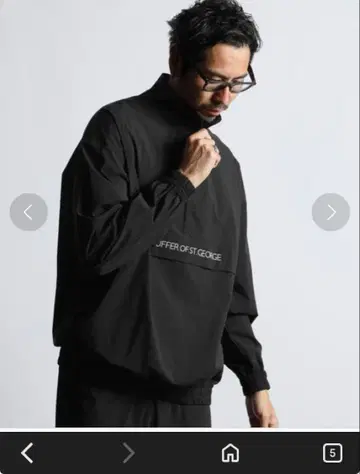 [ WEB 한정판 ] 스탠드 카라 나일론 자켓