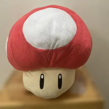 슈퍼 마리오 빅 사이즈 봉제 인형 슈퍼 버섯 / 1UP 버섯