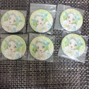 크로라이 크로싱 라이브 아이돌 타임 프리파라 레인보우 컬러 니노 캔뱃지