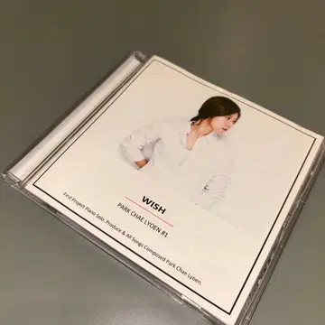 (1478) park chae lyoen #1 wish CD