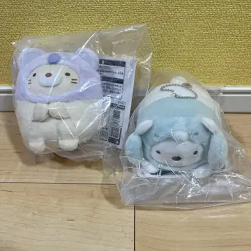 스미코구라시 고양이 시로쿠마 제일복권 봉제 인형 마스코트