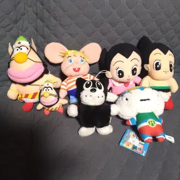 레트로 봉제 인형 세트