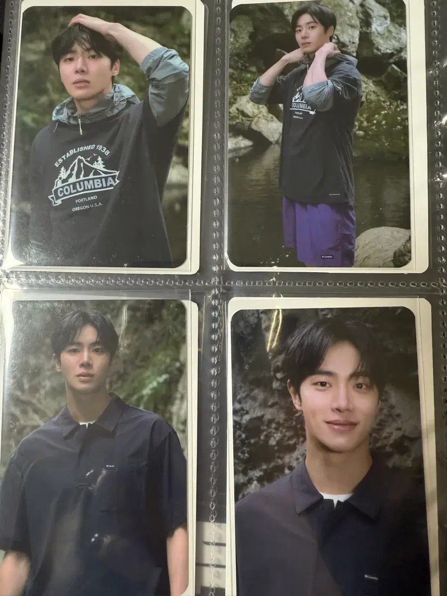 Actor Choo Young-woo Columbia debut cafe photocard poca