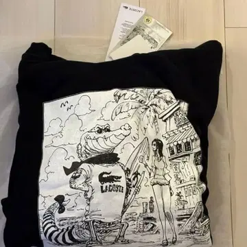 [ 미사용 새상품 ] 라코스테 원피스 콜라보 후디 (US L 사이즈)